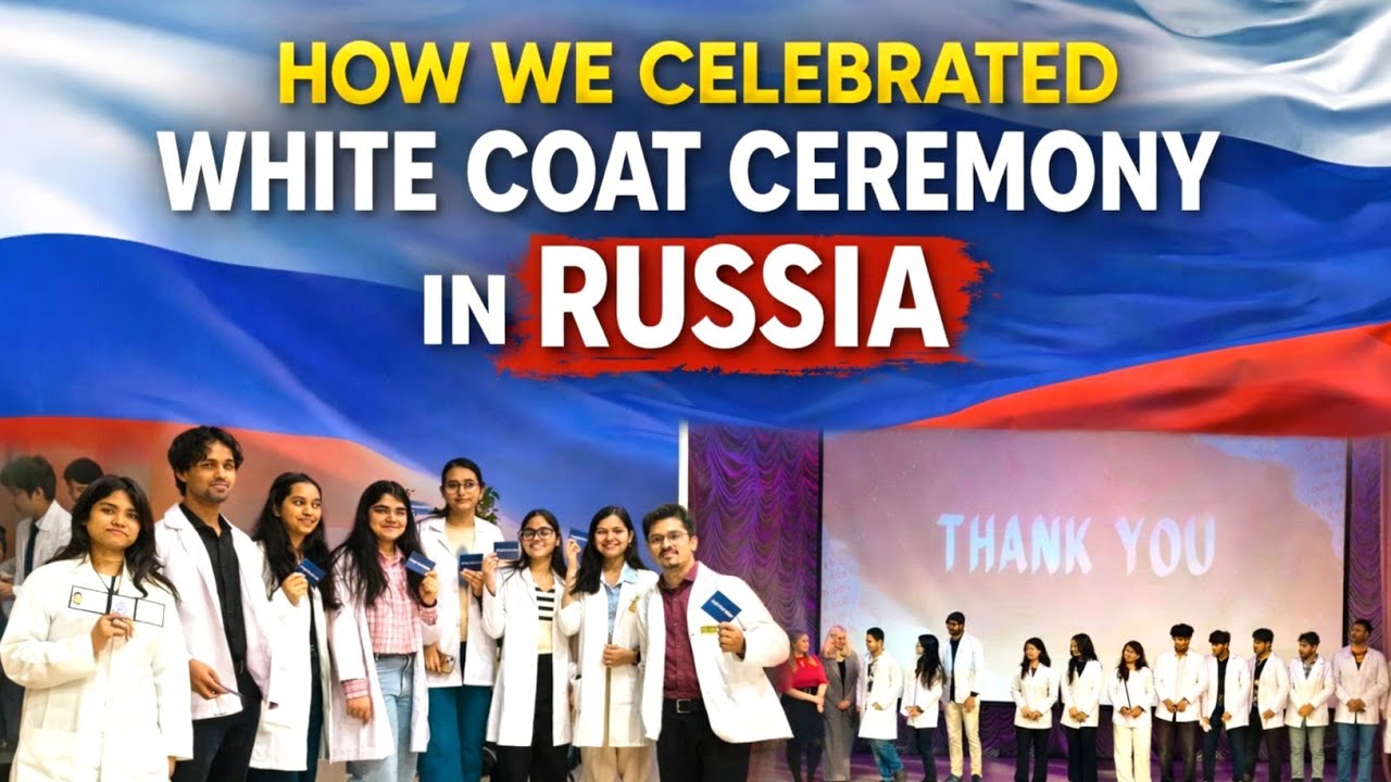 White Coat Ceremony Russia 👨‍⚕️😍 | Northern State Medical University Russia