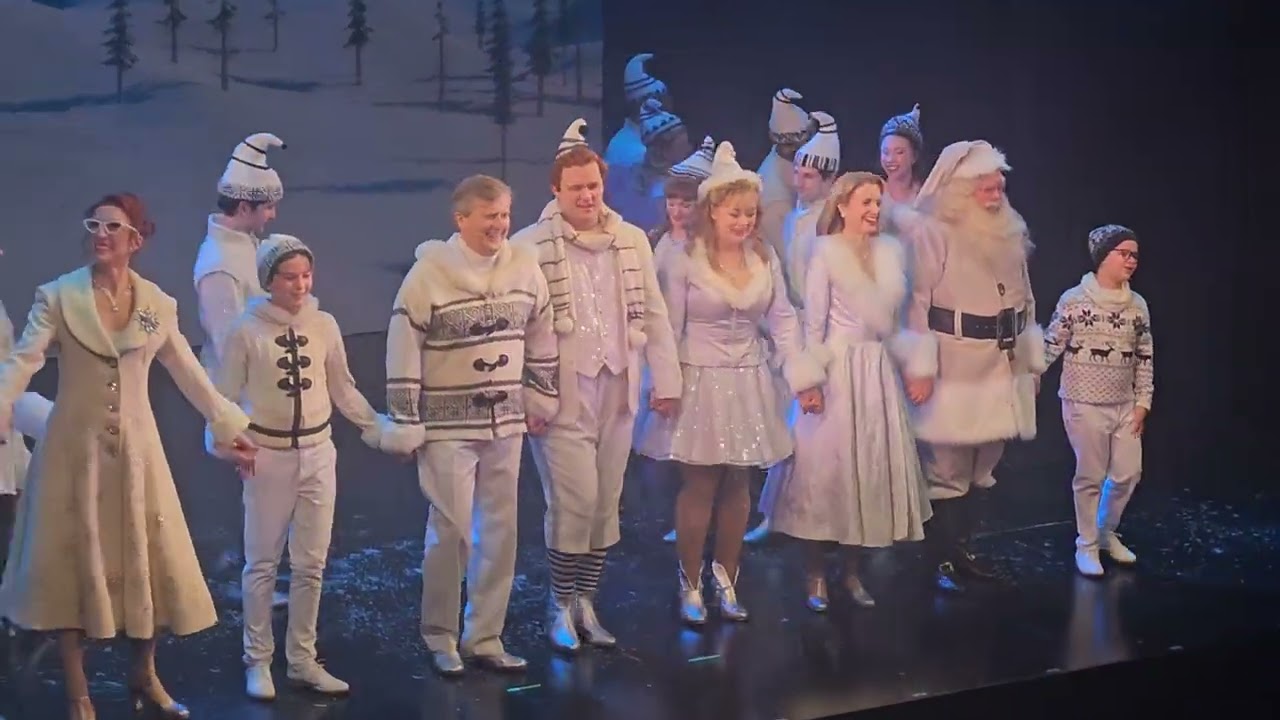 Elf The Musical with Joel Montague and Carrie Hope Fletcher at the Aldwych Theatre 