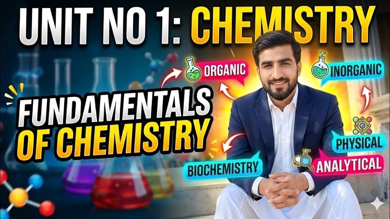 9th Class Chemistry Unit 1 | Introduction to Chemistry | Balochistan Board | Complete Lecture