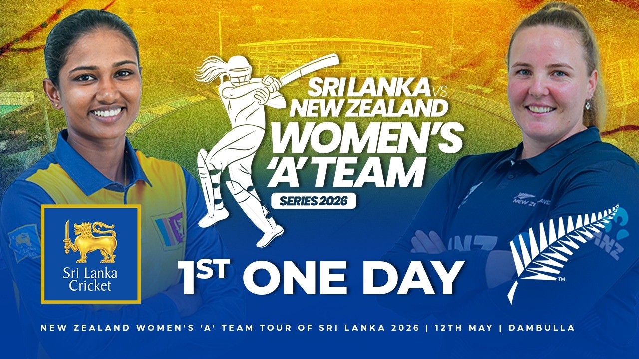 🔴 Live | 1st One Day | New Zealand Women&rsquo;s &lsquo;A&rsquo; Team Tour of Sri Lanka 2026 | Sporty.lk
