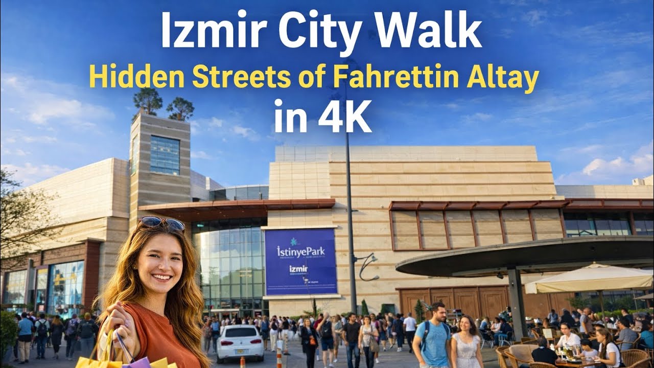 Izmir City Walk | Hidden Streets of Fahrettin Altay – in 4K