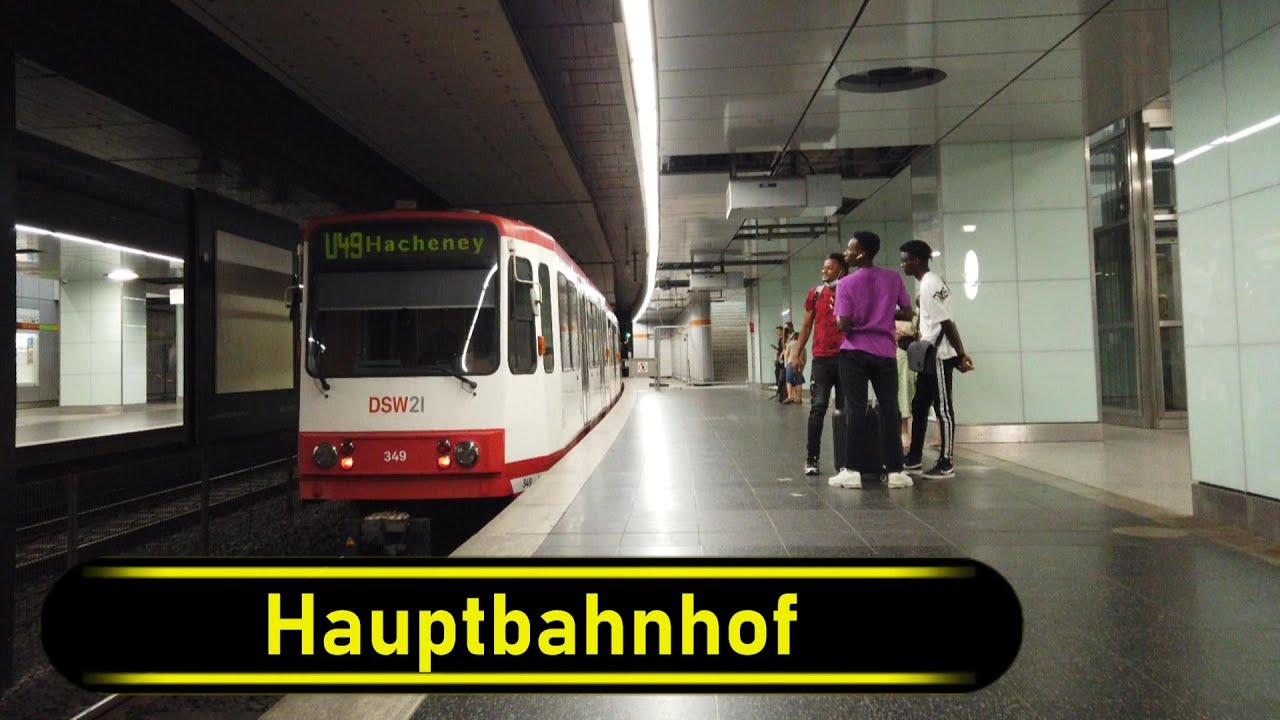 Stadtbahn Station Hauptbahnhof - Dortmund 🇩🇪 - Walkthrough 🚶