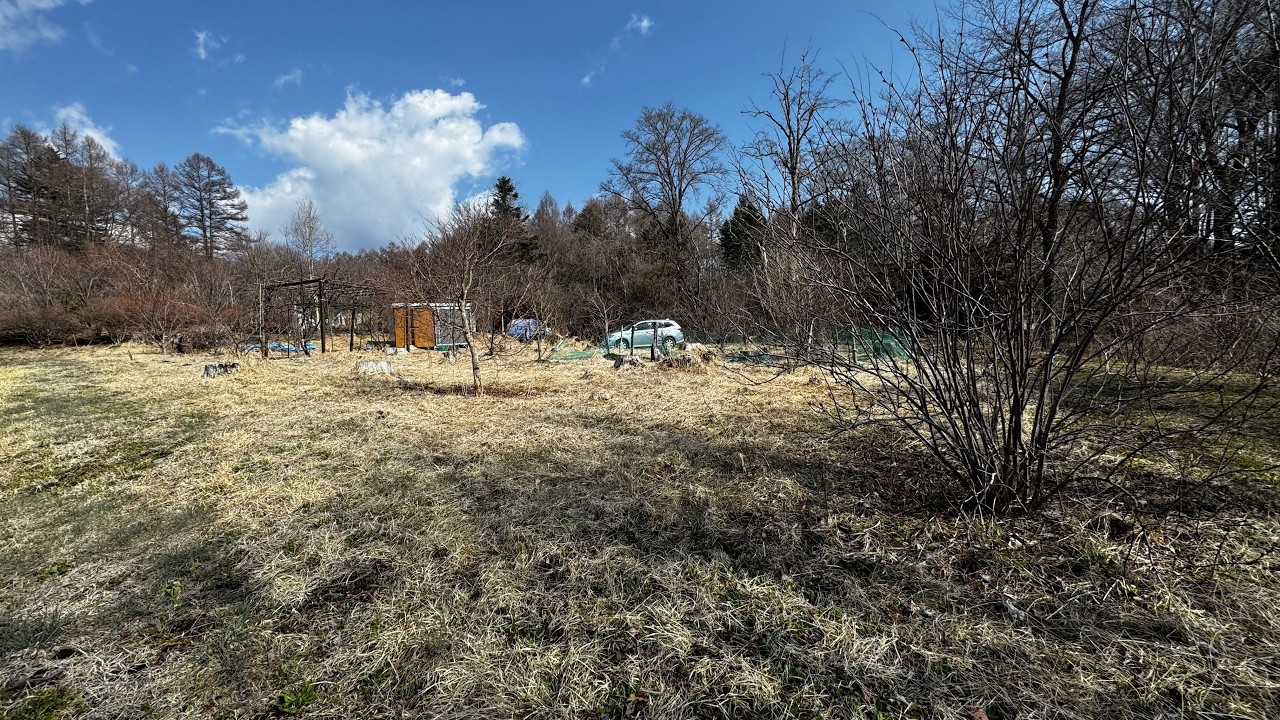 中軽井沢駅1.5km【3,680万円土地】東南角地184坪長閑な永住地　売買物件№122