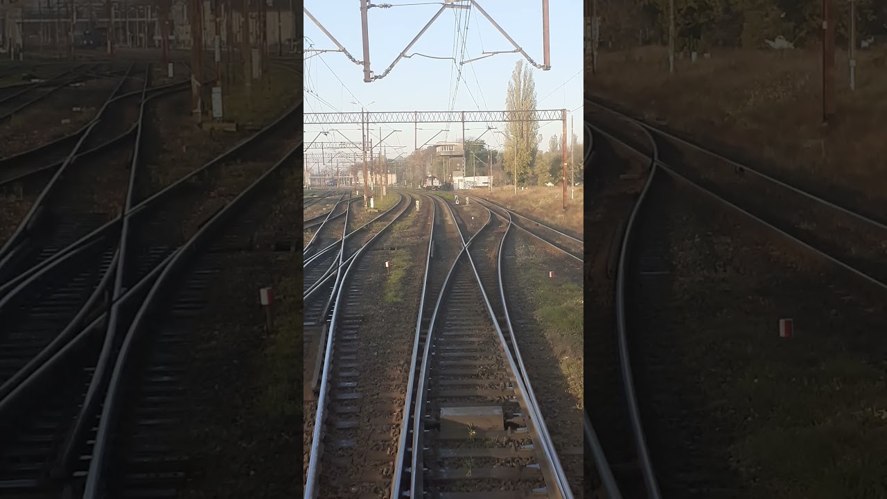 REPTOWO awaria rozjazd&oacute;w. IC81102 PODLASIAK powr&oacute;t na wstecznym do najbliżej stacji + wyścigi SM42.