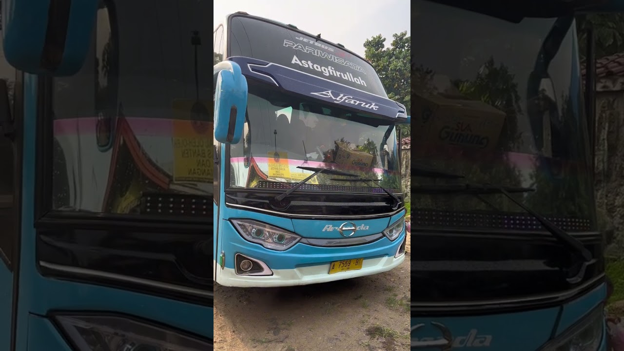 Bus pariwisata mana yang kamu suka? #wisata #buspariwisata #visitbanten