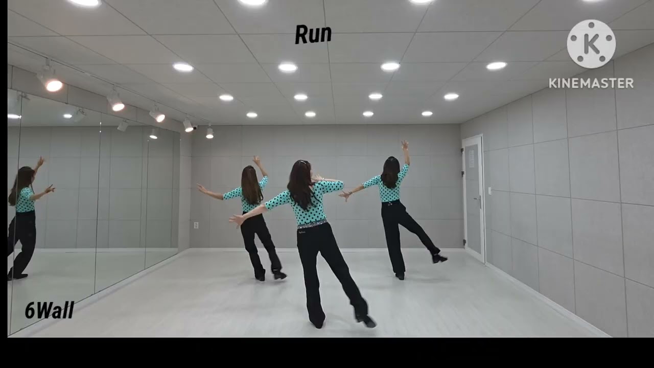 Run-Line Dance/Improver/이미남, LineDance School 