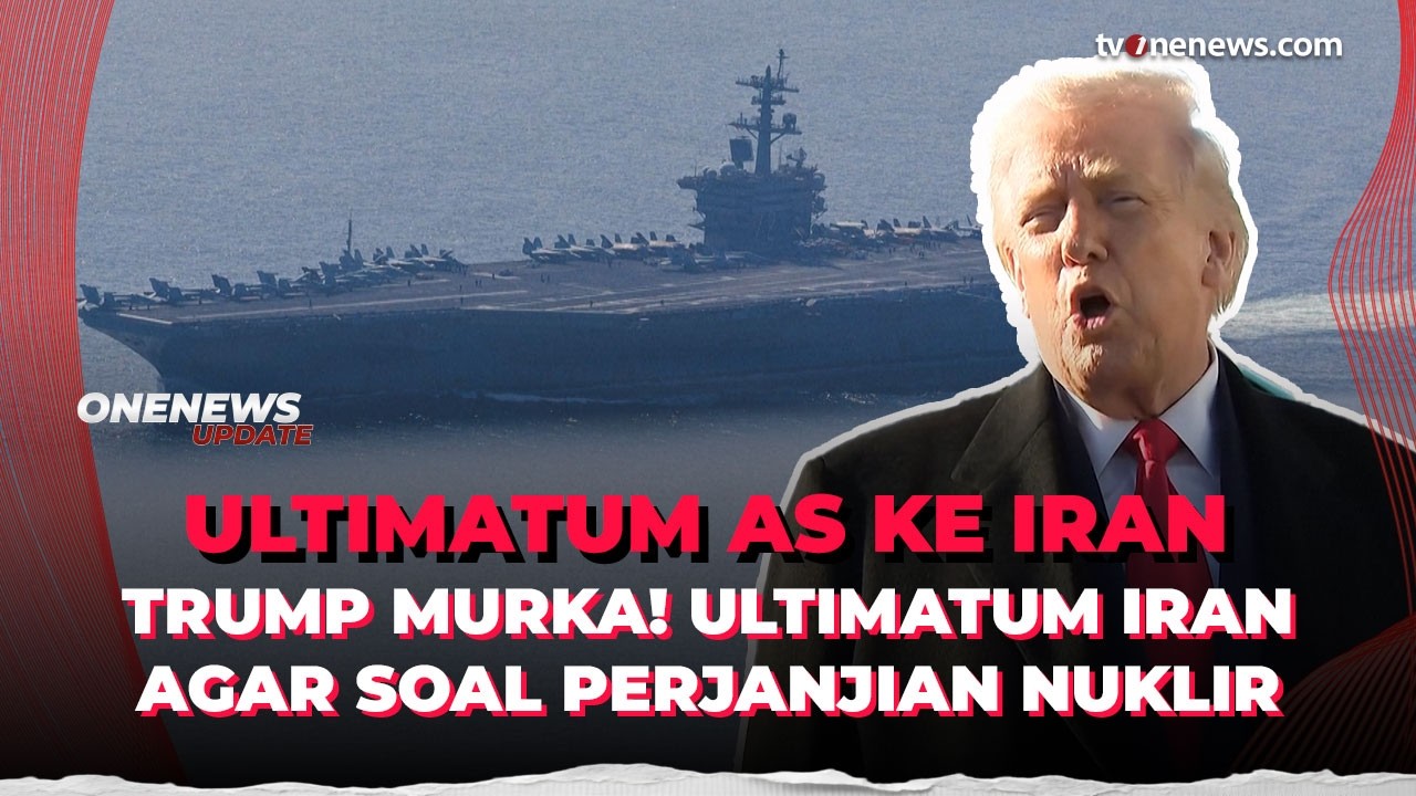 Trump Ultimatum Iran! Beri Waktu 10 Hari Sepakati Perjanjian Nuklir Atau Perang | OneNews Update