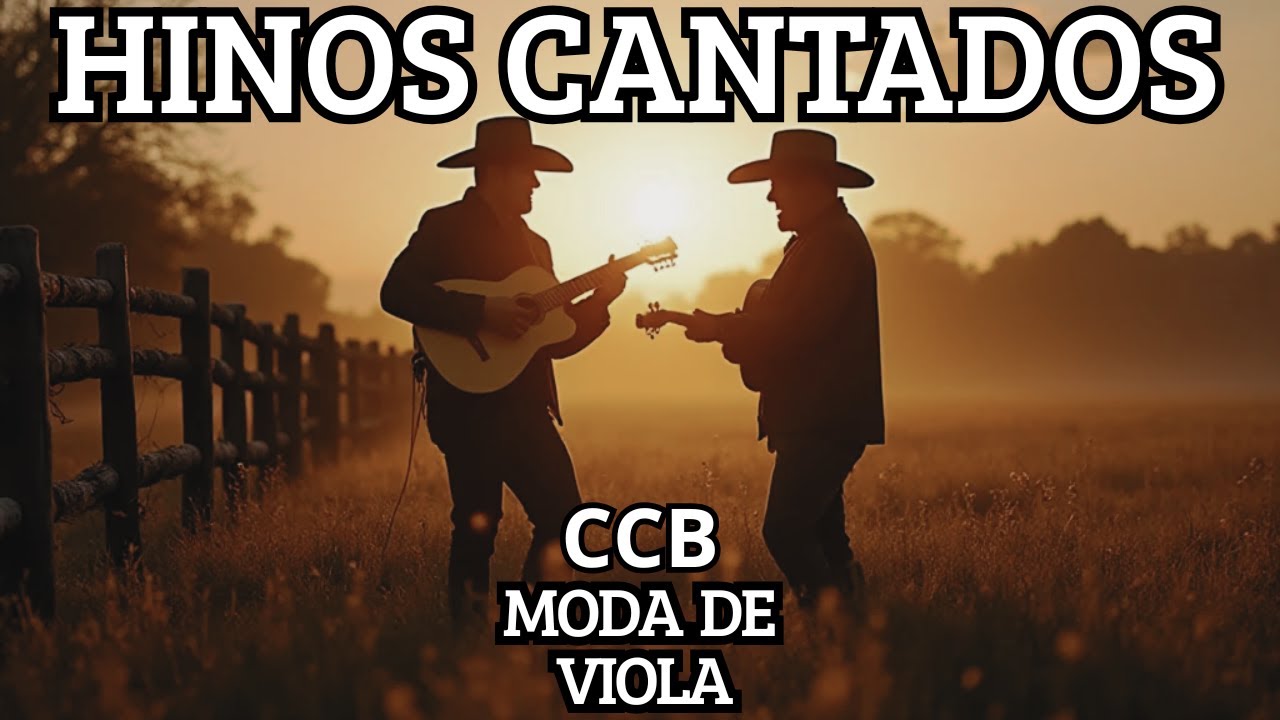 Hinos cantados CCB com viol&atilde;o e sanfona.