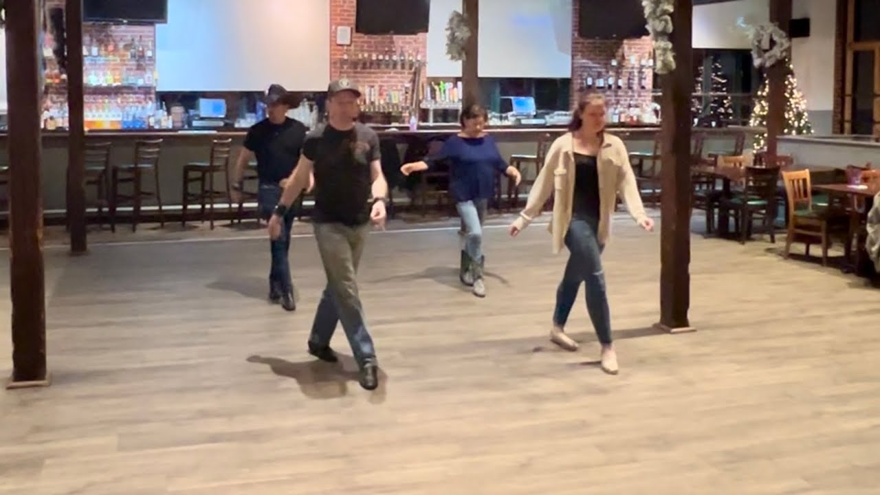 Shoot Tequila - Line Dance Demo