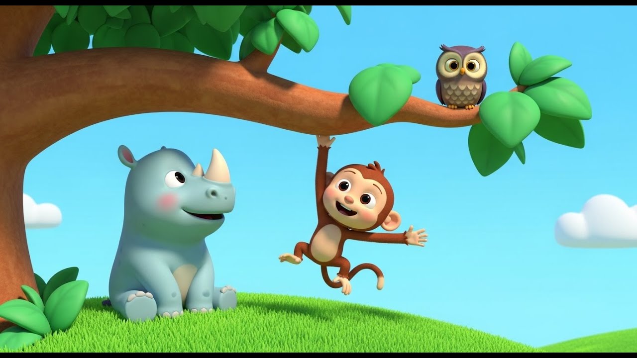 ABC Song with Different Animals | Alphabet Learning Song for Kids | Nursery Rhymes for Children