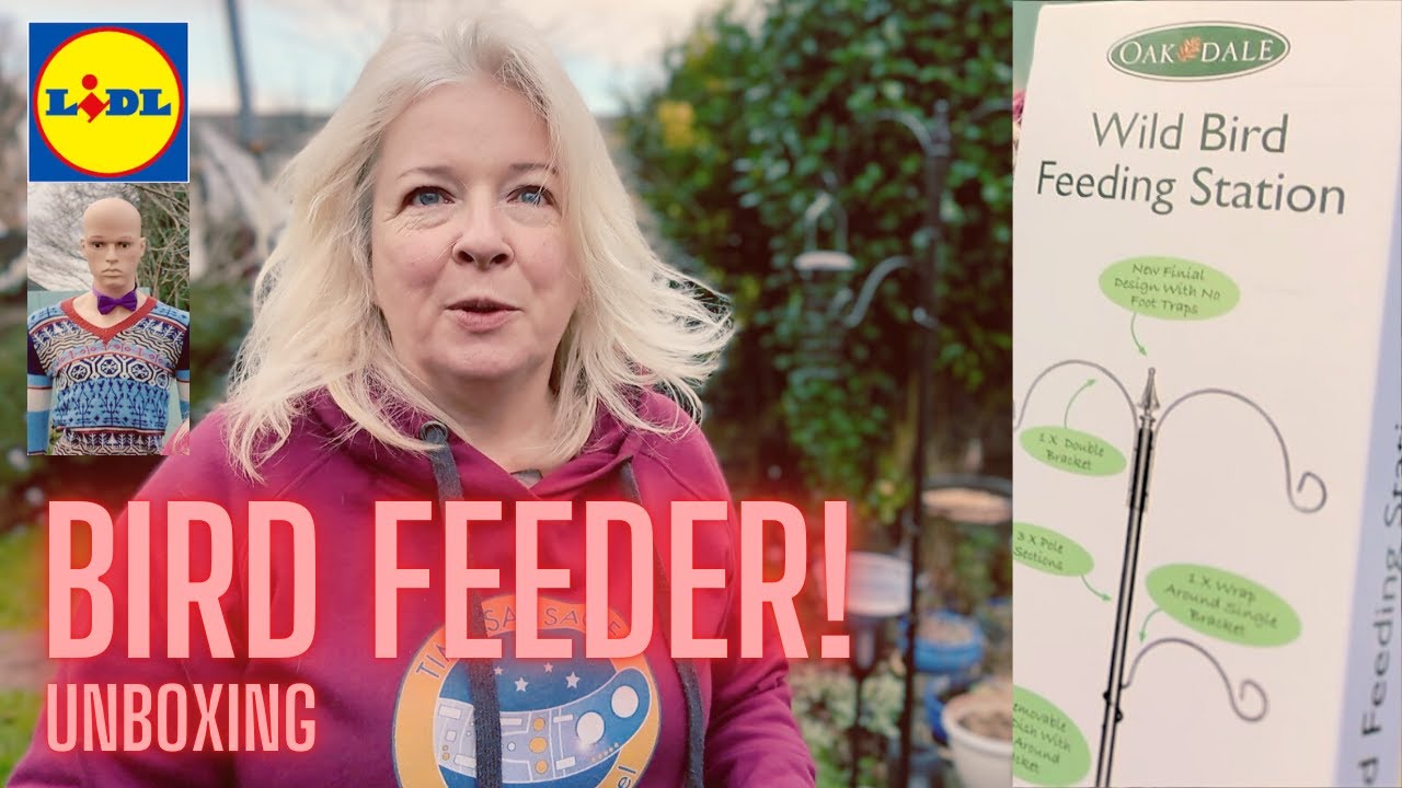 Unboxing a Lidl Bird Feeding Station to Help Wild Birds Survive this Bitter Winter! 🐦