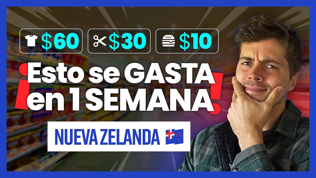 El COSTO de vida REAL de NUEVA ZELANDA  💲 | Hostel, comida y más!
