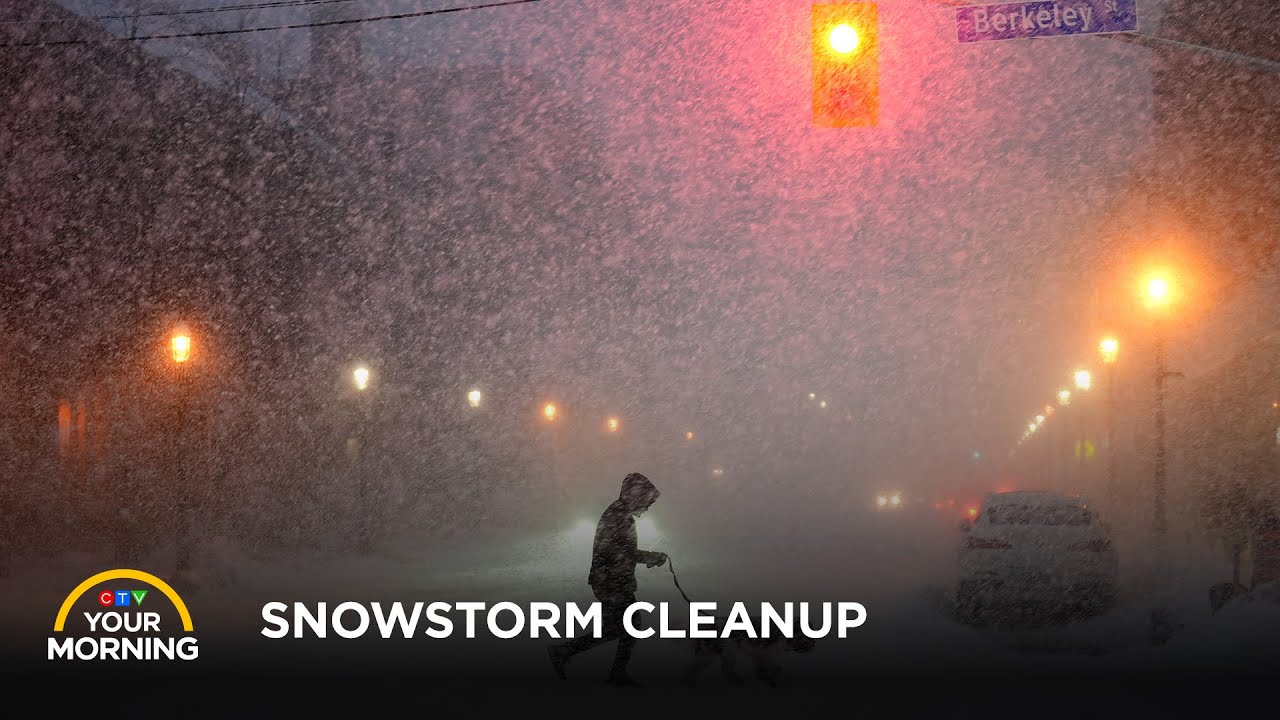 Snowstorm Cleanup in Ontario, Deadly Winter Storm in the U.S | Your Morning