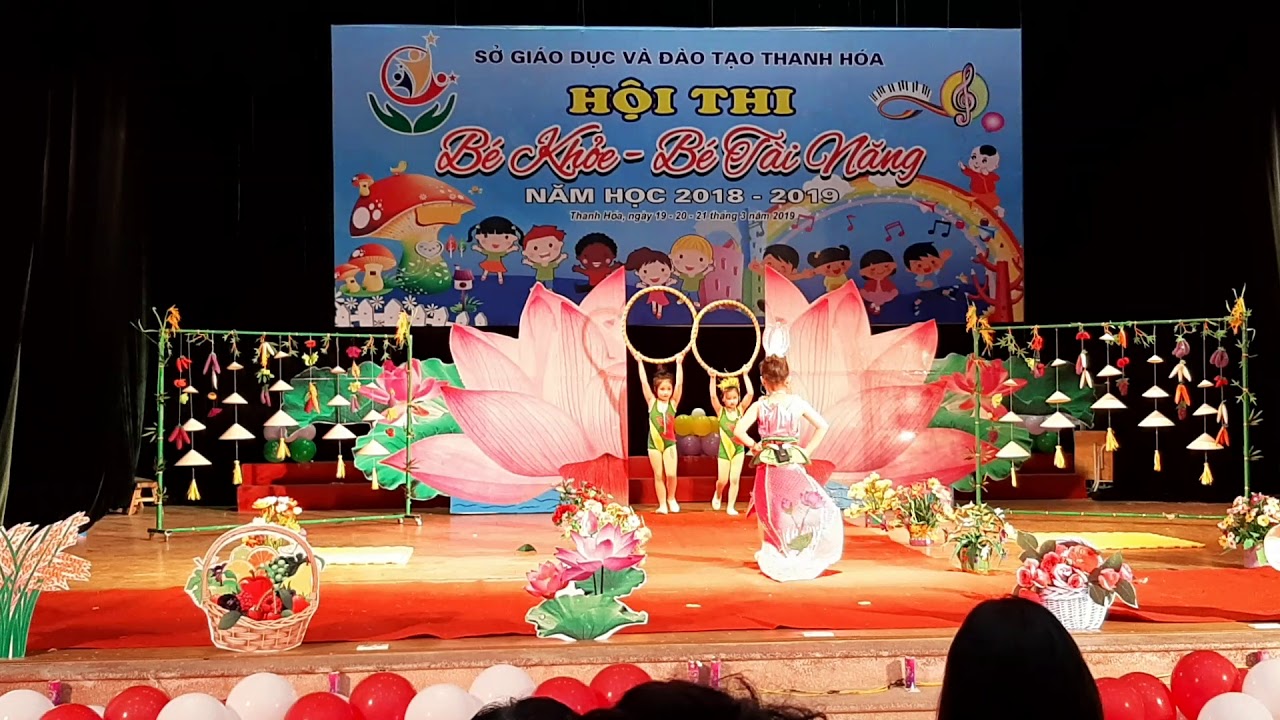 Màn chào hỏi Xuất Sắc Hội thi Bé Khỏe -  Bé Tài Năng cấp tỉnh 2018-2019