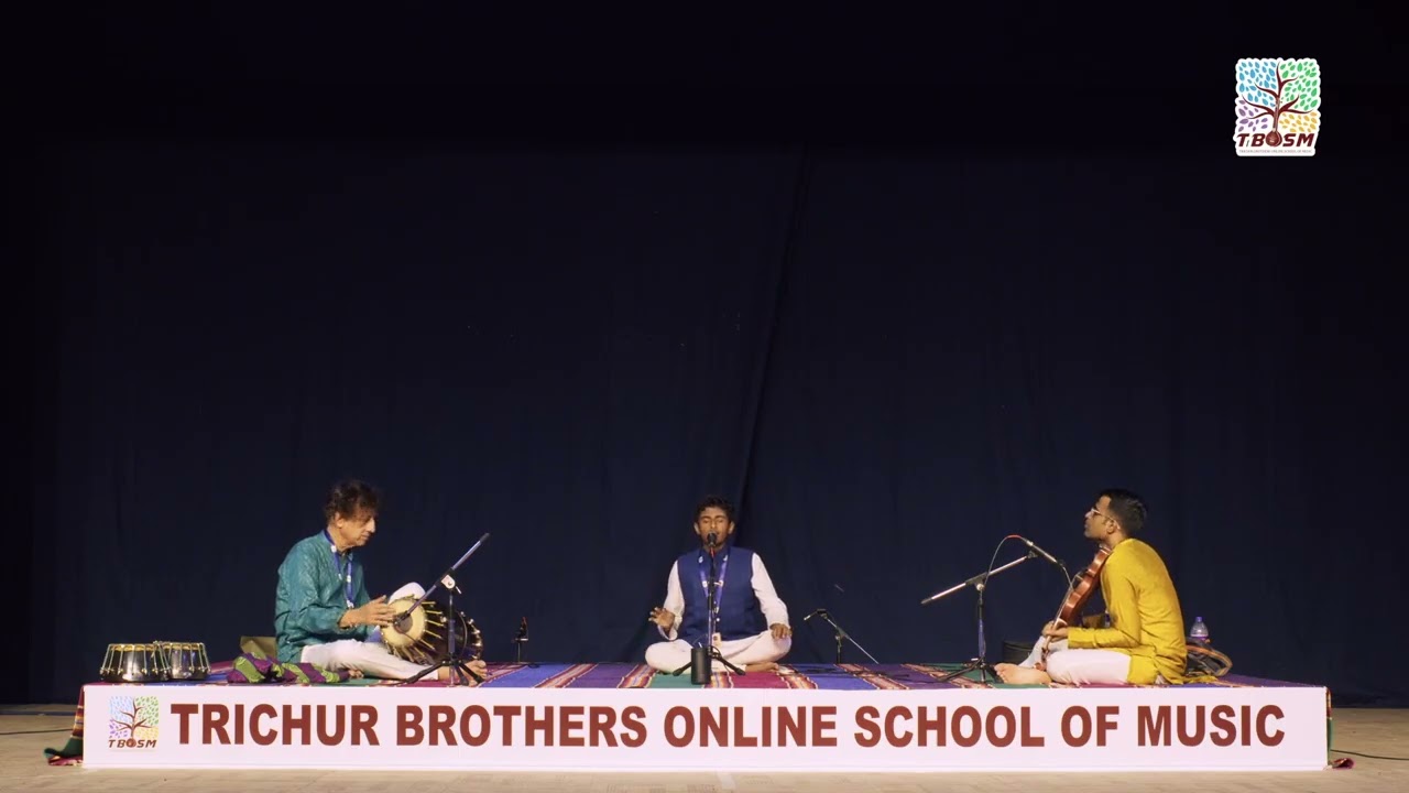 TBOSM || Shravan Karthikeyan || Ranjani Mrudhu Pankajalochani (Ragamalika) || Annual Event 2025