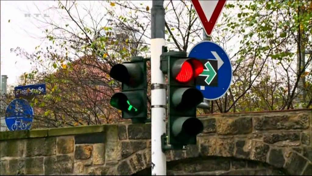 Deutschlands dümmste Ampel in Dresden