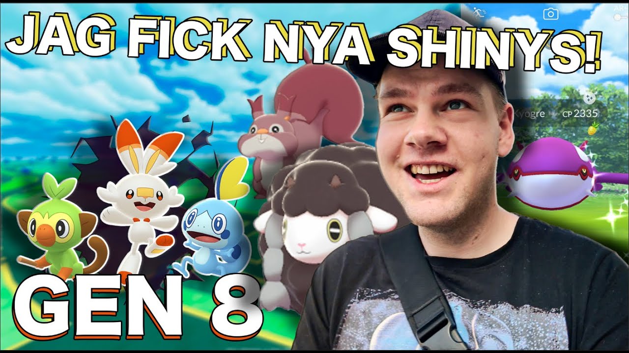 Gen 8 i Pokémon GO & Kyogre Raid Hour - Pokémon Go på Svenska