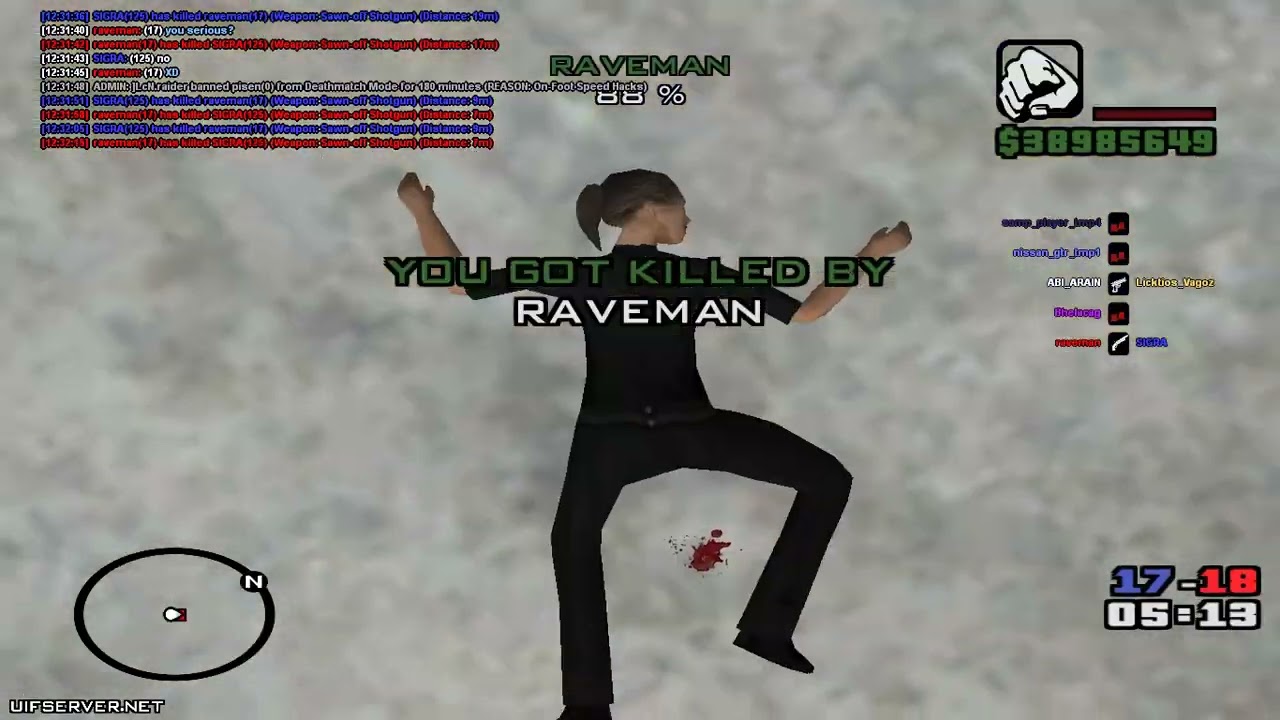 raveman said he needs 