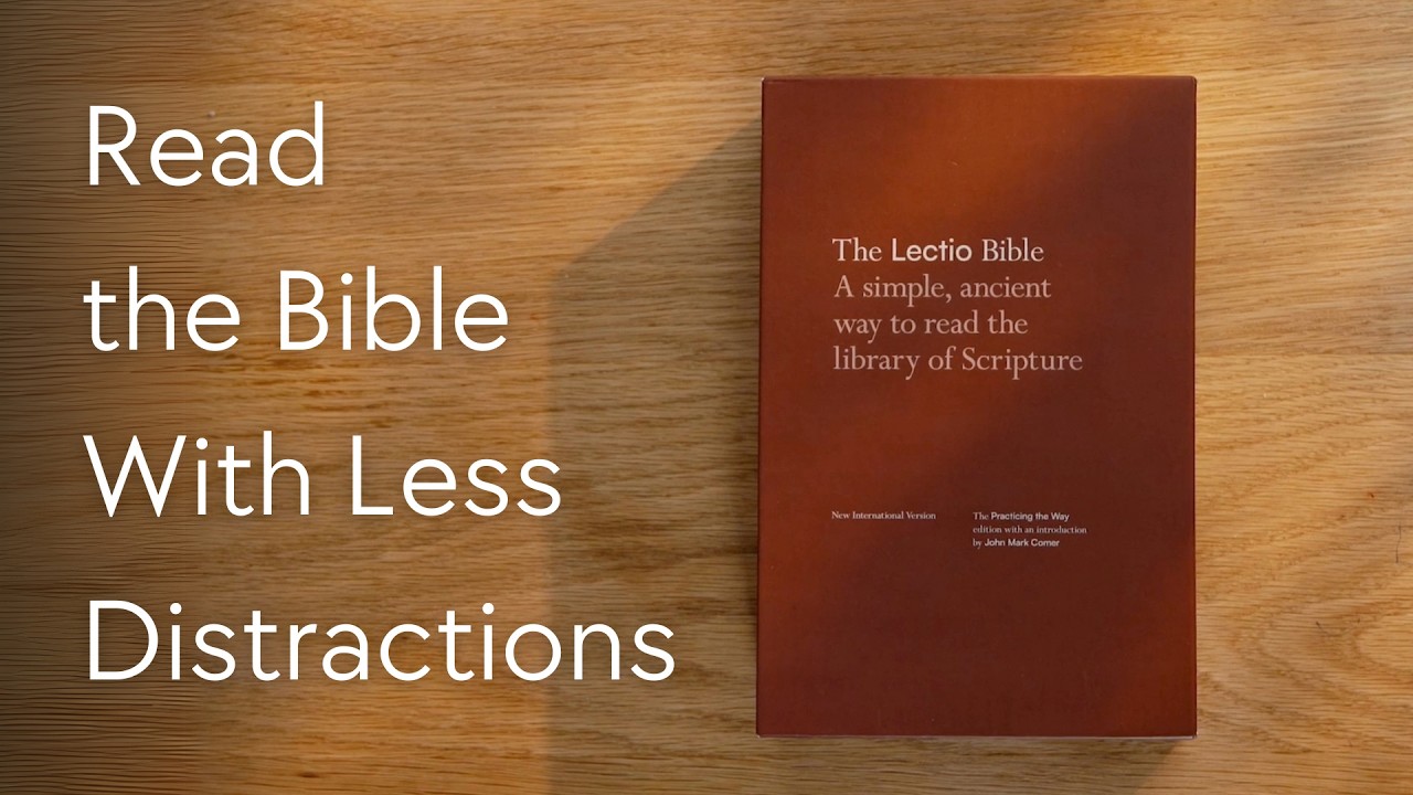 NIV Lectio Bible: A simple, ancient way to read the library of Scripture
