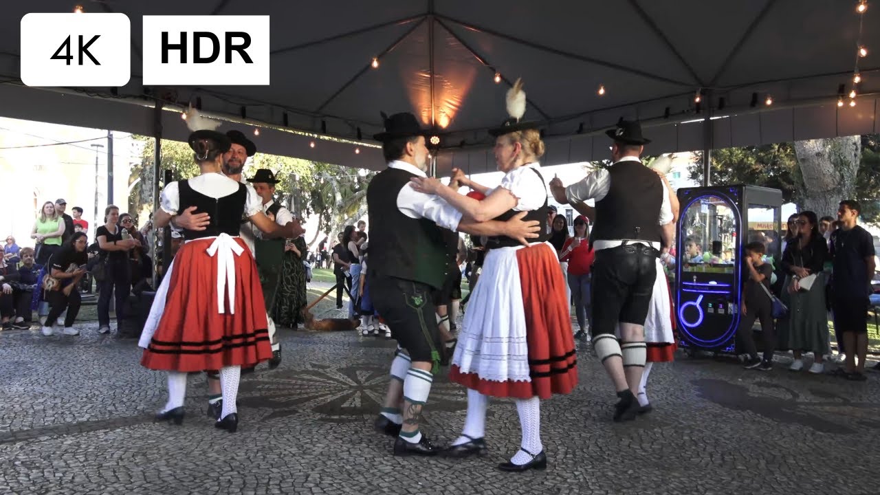 Apresentação do Grupo Folclórico Germânico - Original Einigkeit Tanzgruppe em Curitiba, Paraná em 4k