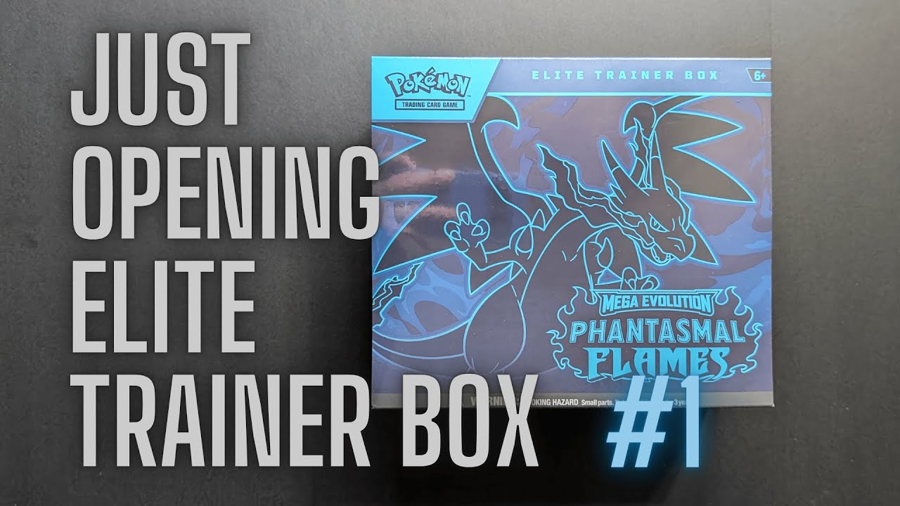 Pokémon TCG Phantasmal Flames Elite Trainer Box Opening | Full ETB Unboxing