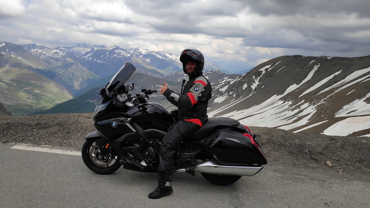 French Alps 2019. on motorbike BMW K1600B Bagger