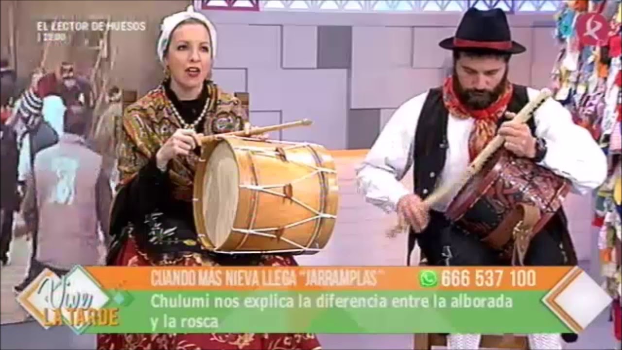 Músicas y previas de Jarramplas 2018 Piornal - 16/01/2018 - Vive la tarde - Canal Extremadura TV