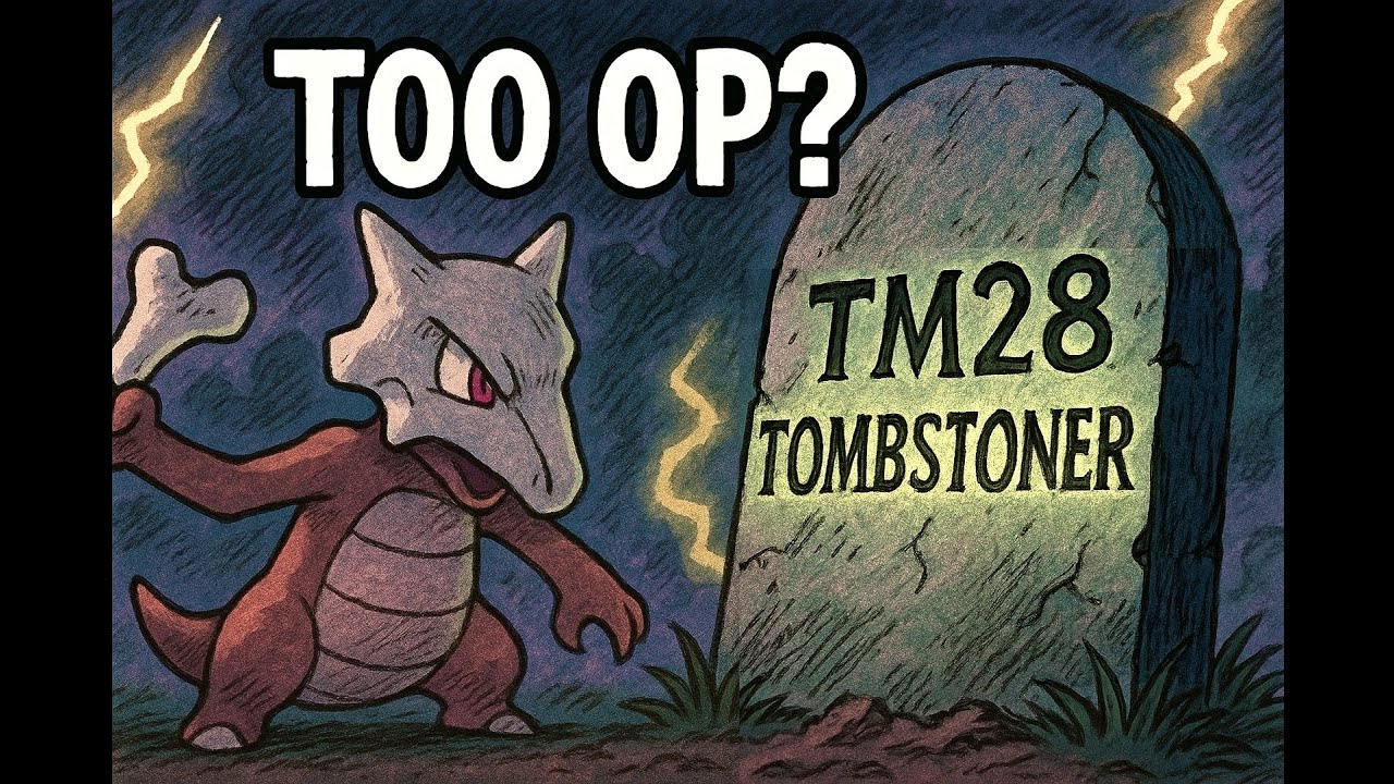 How OP would TM28 Tombstoner be in Pokemon Yellow?