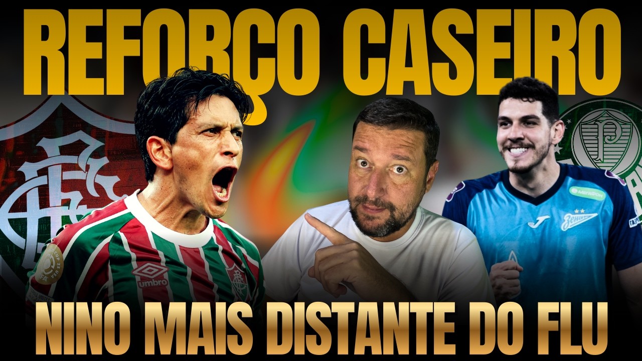 🚨FLU GANHA MAIS UMA OPÇÃO PRO ATAQUE. NINO PERTO DO PALMEIRAS. ÁRBITRO DEFINIDO. INGRESSOS À VENDA.