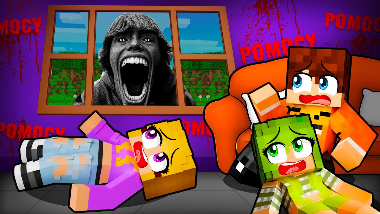 TO COŚ PRZYSZŁO PO NAS o 3 W NOCY w Minecraft!