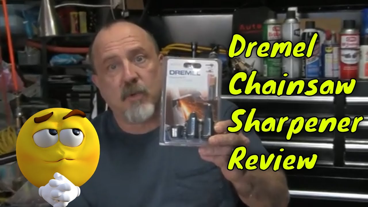 Набор для заточки цепных пил Dremel A679-02 — обзор и демонстрация