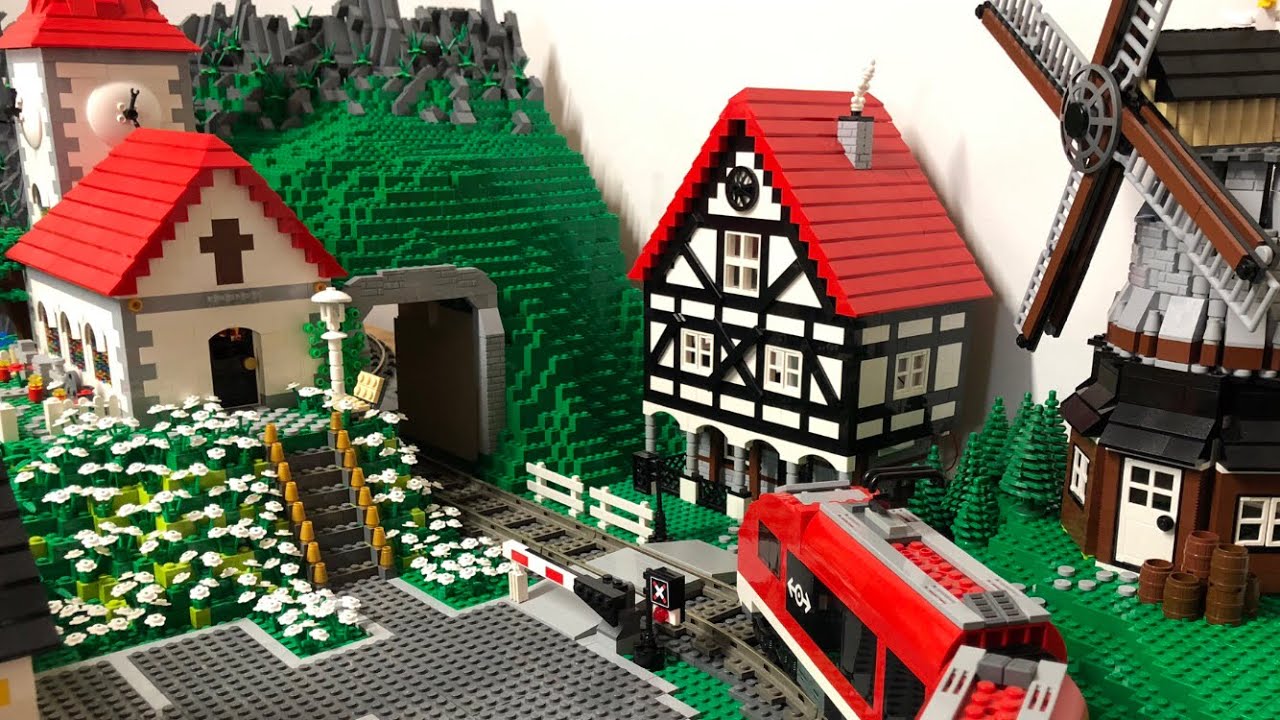 Bau einer Lego Stadt Teil 33. - Zugstrecke [2]