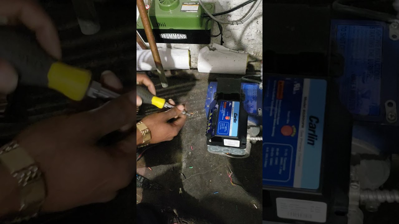 replacing Carlin GAS fired burner controller #2
