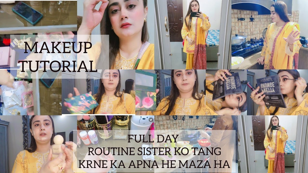 Get ready with me new dress look|| morning and night routine fun time cooking day ✨️