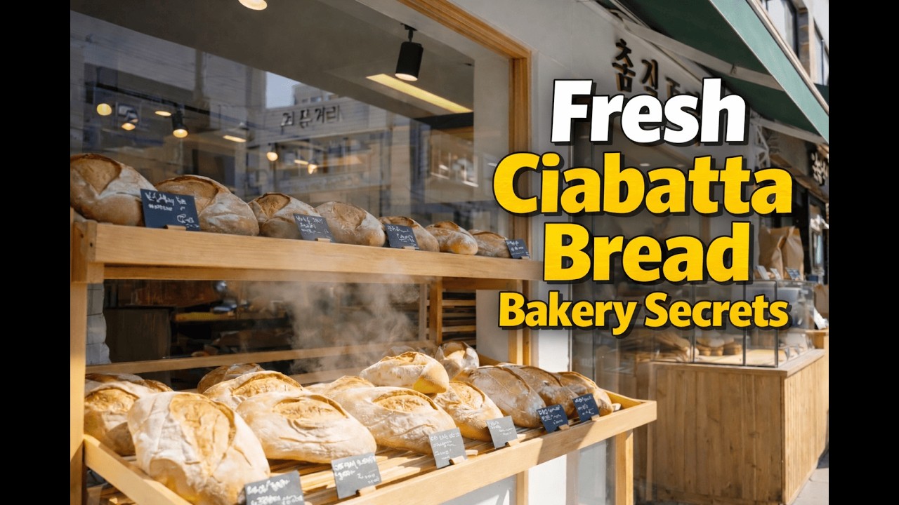 Inside a Ciabatta Bakery – Full Process