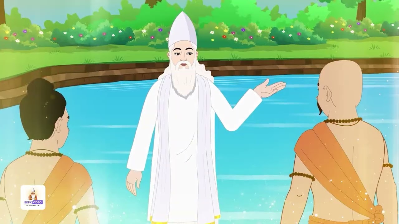 2D Animation में जानिए कबीर साहेब ने कैसे गंगा नदी में ब्राह्मणों के पाखंड को किया उजागर | Kabir Ji