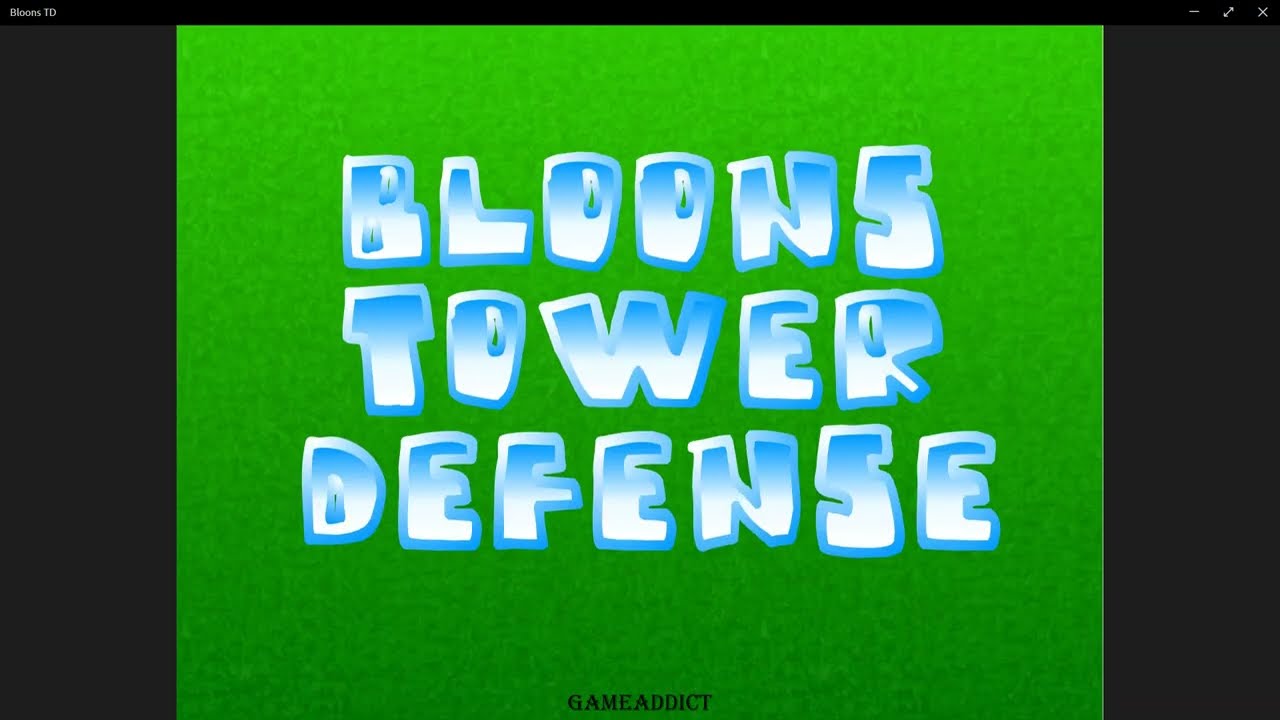 Bloons Tower Defense 1 | No Lives Lost