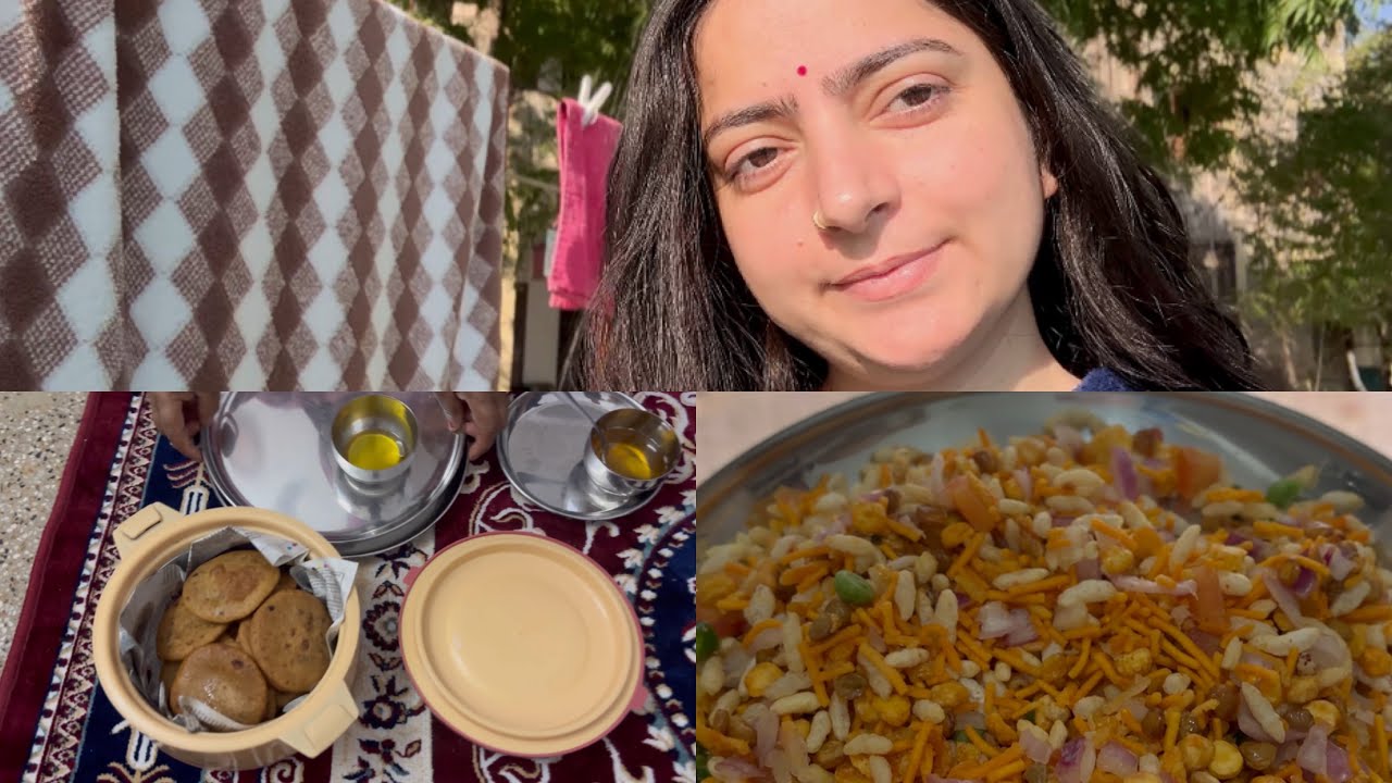 आज देखो क्या क्या बनाया है || mithi puri bani hai 😋 #familyvlog 