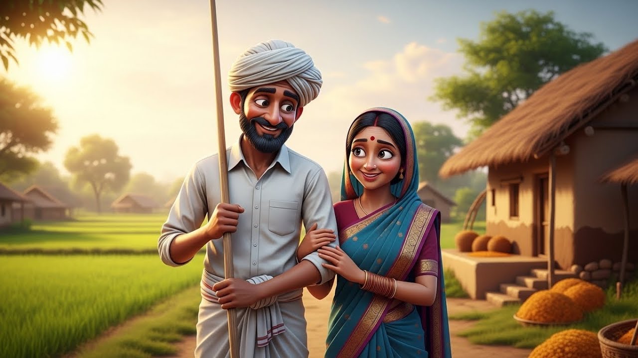 ❤️❤️🥰 “Ek Kisan Aur Uski Patni Ki Sacchi Mohabbat” 😍❤️🫂 #viral #kahani