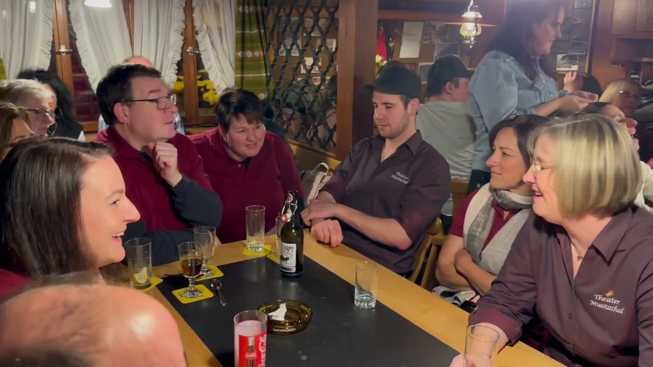 Derniere Theater Muotathal 2023 Apero