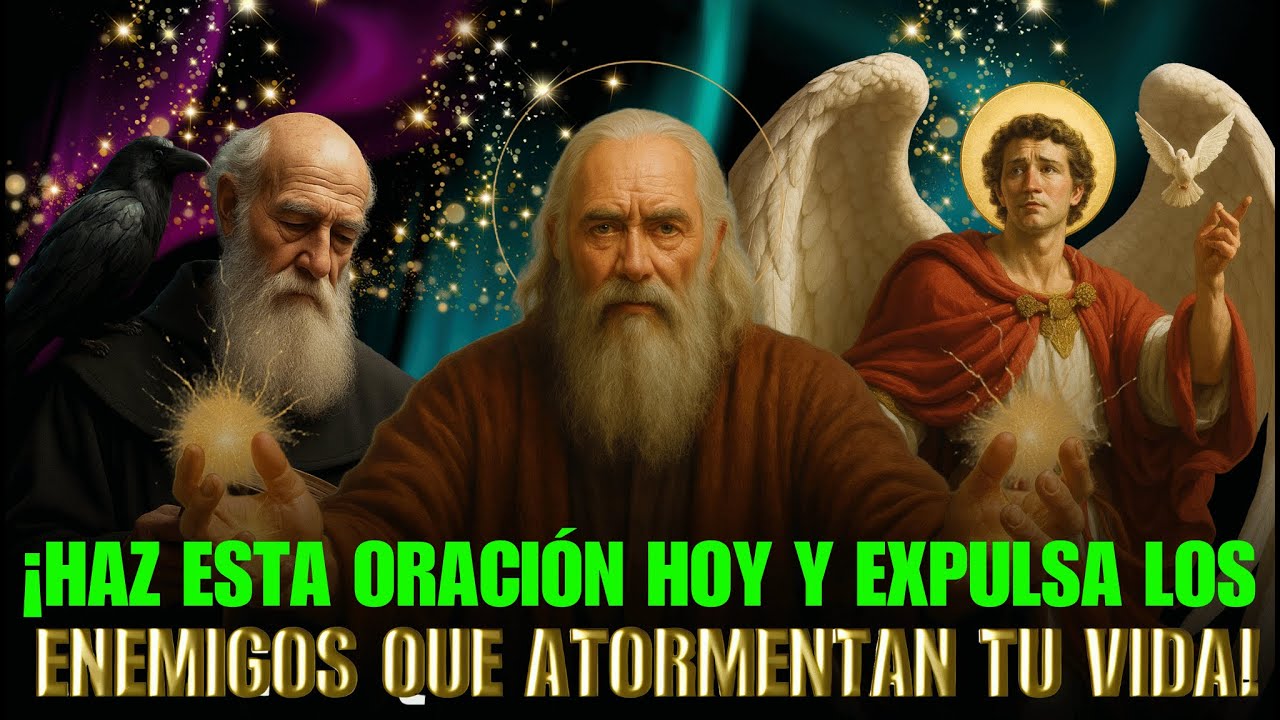 SAN BENITO, MIGUEL Y SAN CIPRIANO: ORACIÓN EXTREMA PARA DEVOLVER EL MAL Y DESTRUIR TODA NEGATIVIDAD