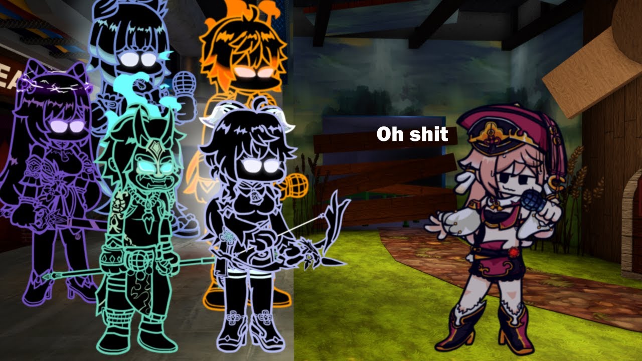 Nightmare Friends (Friends to Your End but Genshin characters sing it)