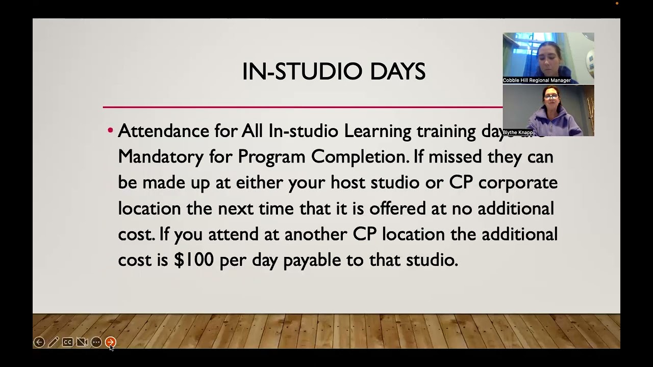 Club Pilates Teacher Training Info Session Recording