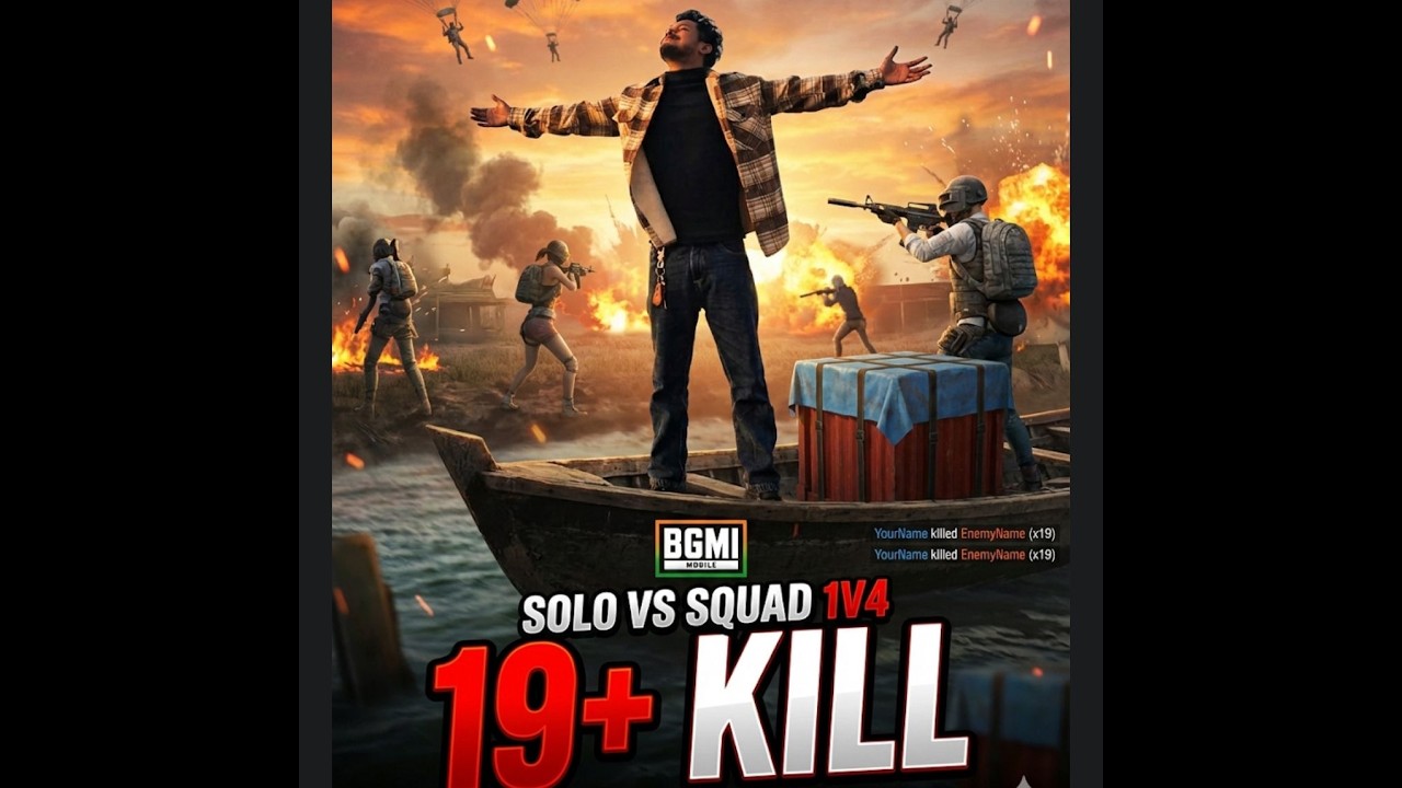 HOW TO INCREASE KD/FD IN BGMI ,CAN'T Survive solo vs squad