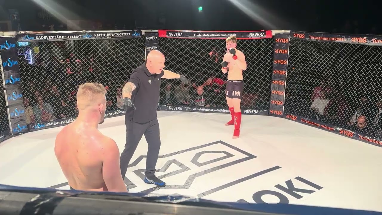 Eetu Valkkio, Kauhajoen Kamppailu-urheilijat vs Jere Komulainen, Sisu Gym.