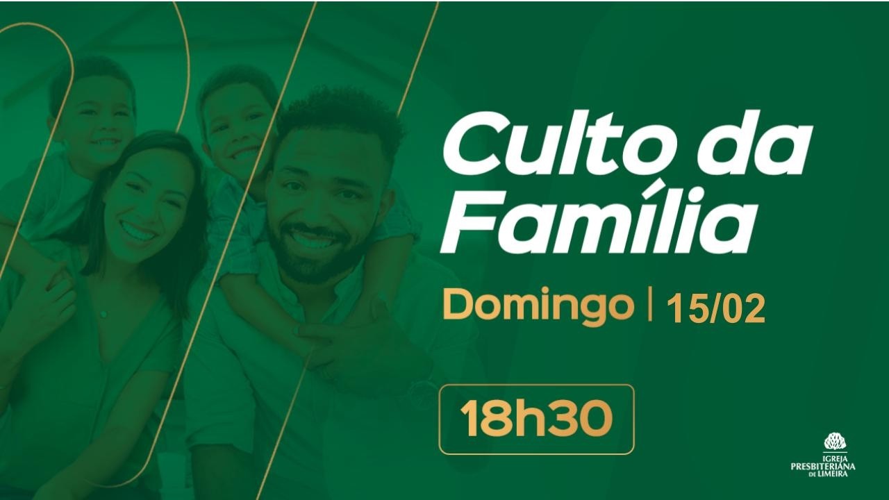 Culto da Família | Atitudes cristãs para uma vida feliz - Filipenses 4:4 | Rev. Alcindo Almeida