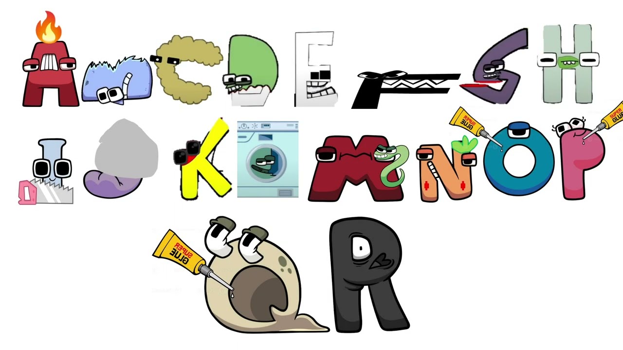 Dumb Ways To Die song Alphabet Lore Edition! 🤩🤩🤩🤩🤩