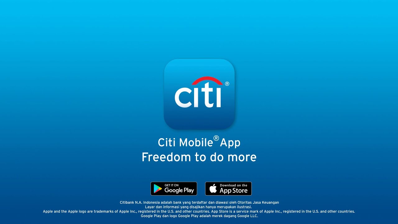 Citi Mobile – Freedom to do more