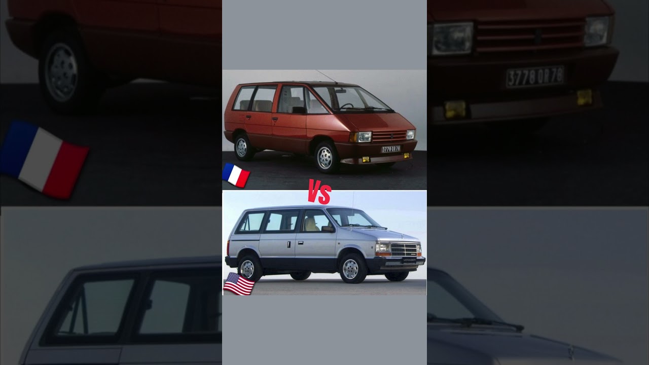 Renault Espace vs Chrysler Voyager