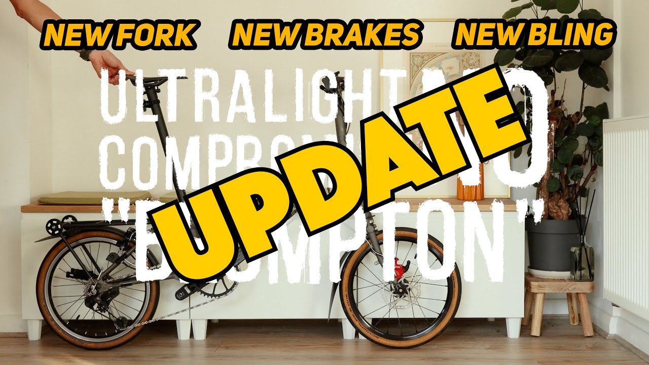 Новая вилка, новые тормоза, ещё больше шика! Обновление Ultralight «Brompton»